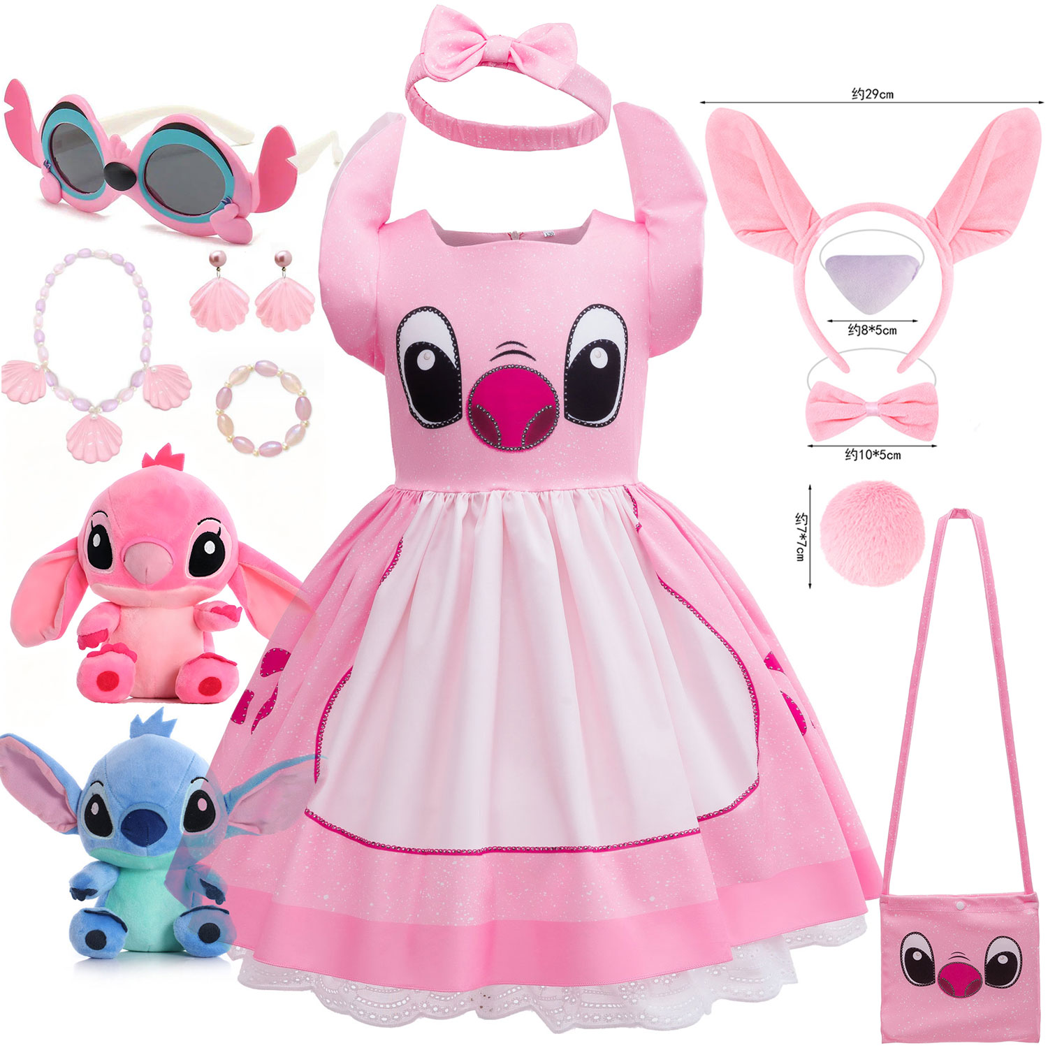 Embroidery Online - Disney Movie Lilo and Stitch Cosplay