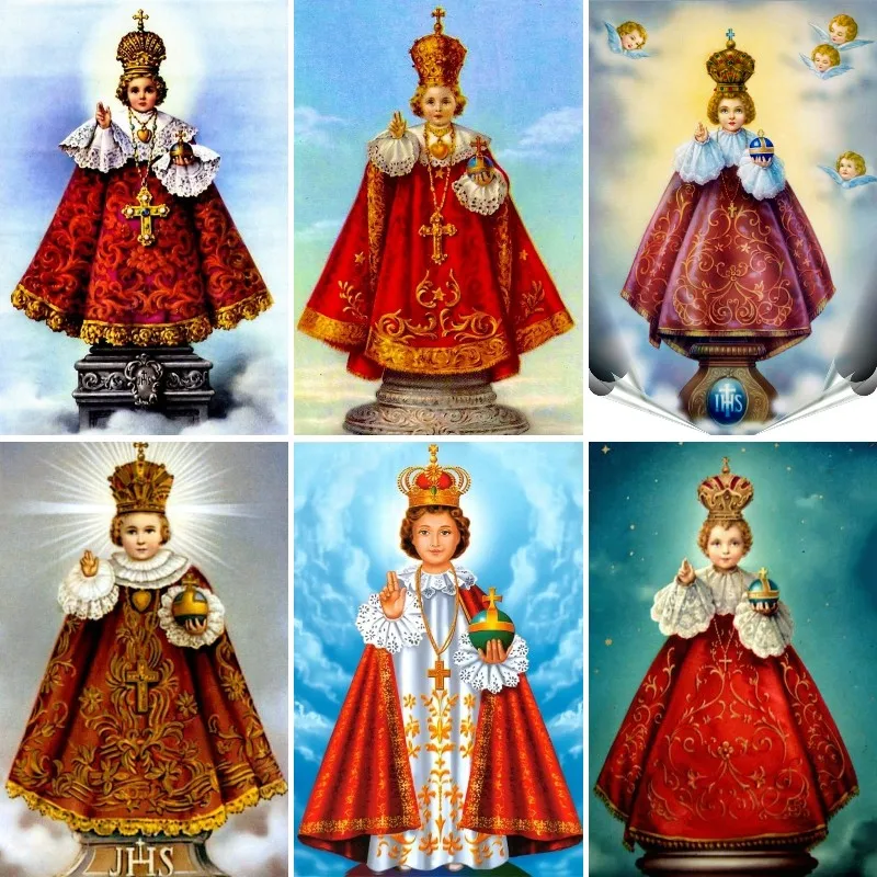 Trẻ Sơ Sinh Chúa Giêsu Praha T - đánh giá và giá Embroidery Icon