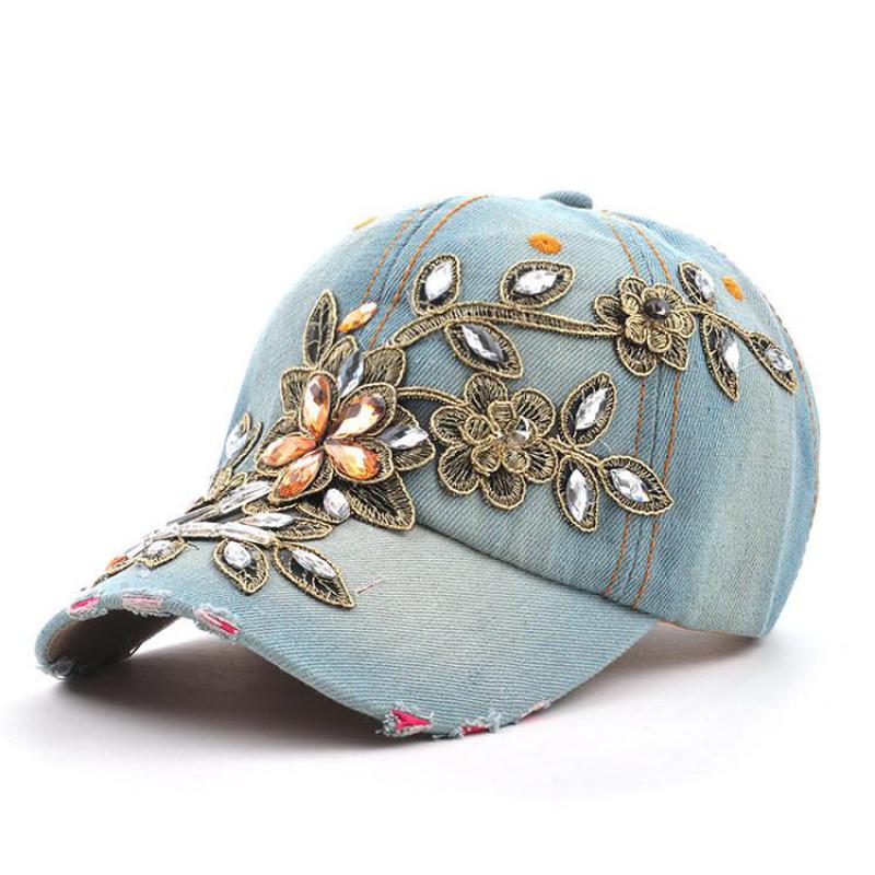 COKK Women's Baseball Cap Diam - đánh giá và giá Embroidery Jeans Sakura