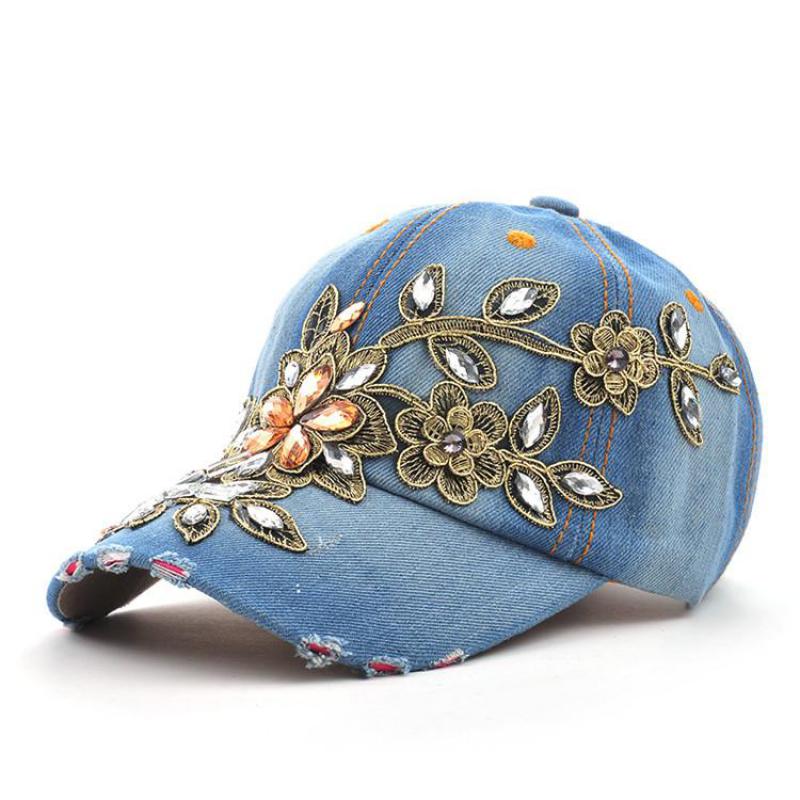 COKK Women's Baseball Cap Diam - đánh giá và giá Embroidery Jeans Sakura