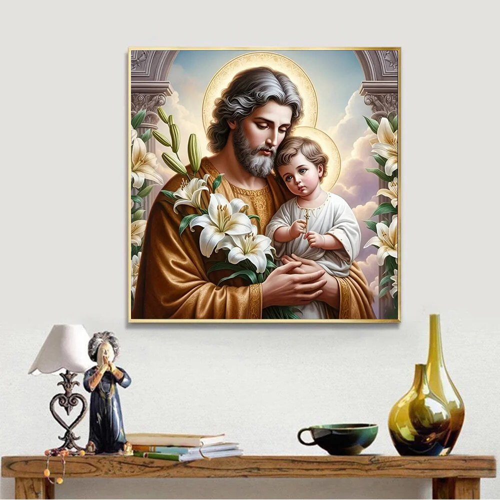 Jesus Religion Diamond Paintin - đánh giá và giá Embroidery Icon