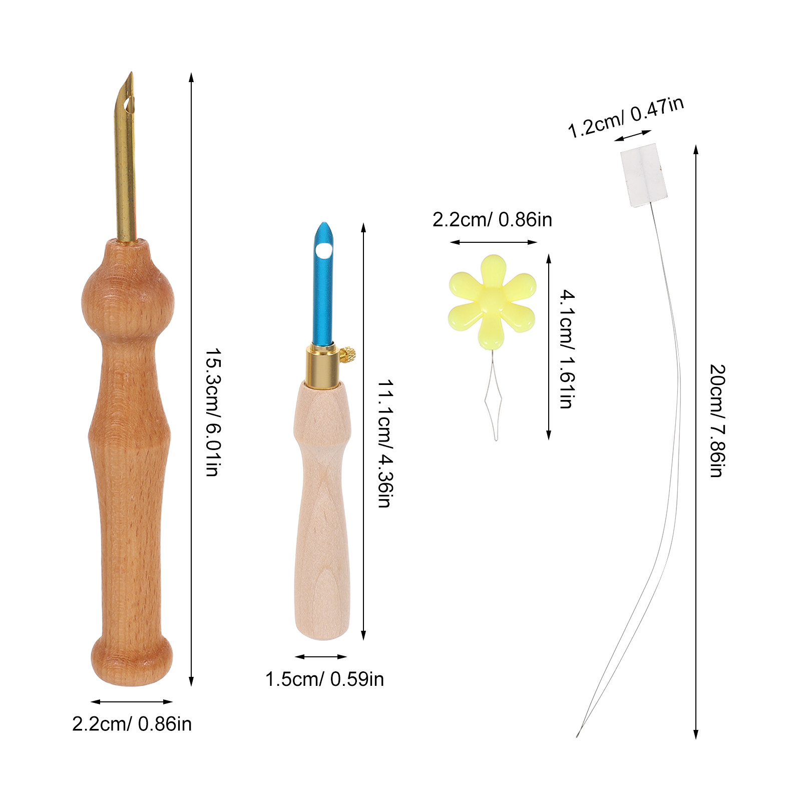 1Set Adjustable Punch Needle T - đánh giá và giá Punch Needle Handle