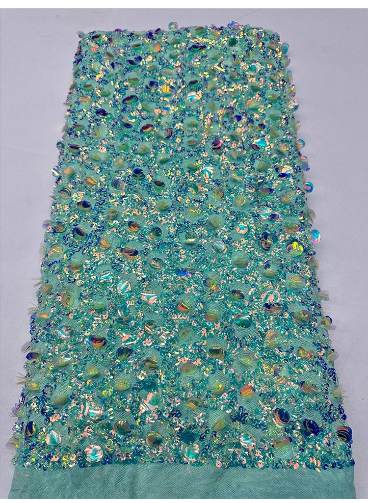 1yard Exquisite colorful bead  - đánh giá và giá Embroidery Beads