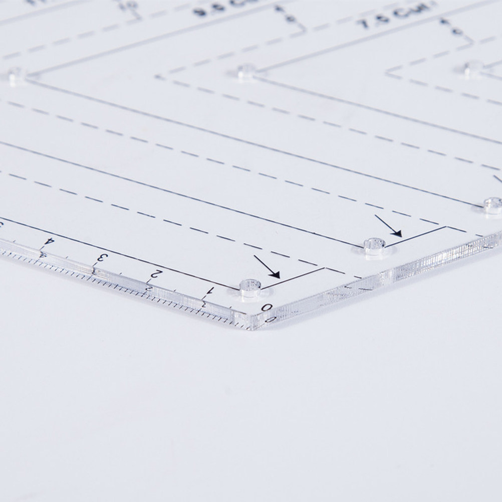 Acrylic Quilting Ruler 60 Degr - đánh giá và giá Embroidery Quilting