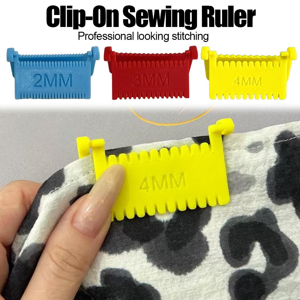 Clip-On Sewing Ruler 2/3/4MM S - đánh giá và giá Embroidery On Leather