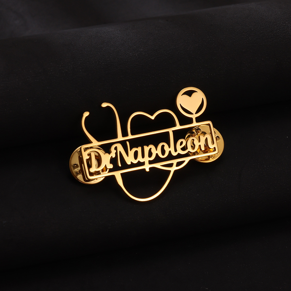 Custom Stethoscope Brooch Pers - đánh giá và giá Embroidery Icon