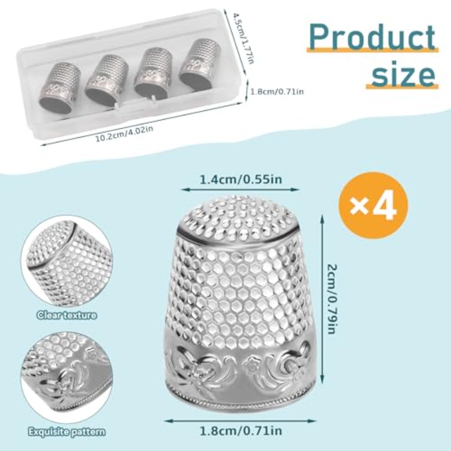 ZMAAGG Thimbles for Hand Sewin - đánh giá và giá Embroidery Quilting