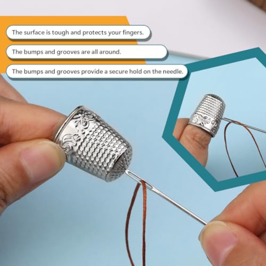 ZMAAGG Thimbles for Hand Sewin - đánh giá và giá Embroidery Quilting