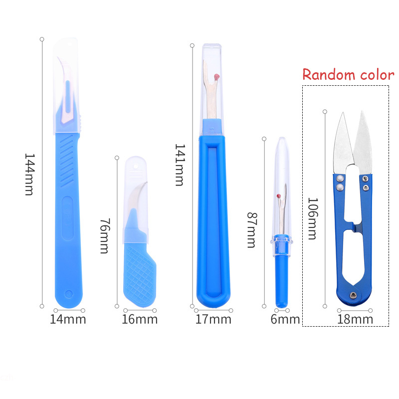 5Pcs Blue Sewing Ripper Kit wi - đánh giá và giá Embroidery Threads