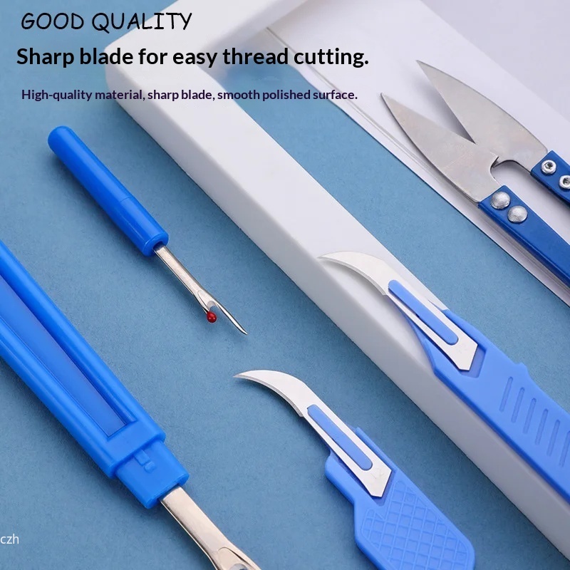 5Pcs Blue Sewing Ripper Kit wi - đánh giá và giá Embroidery Threads