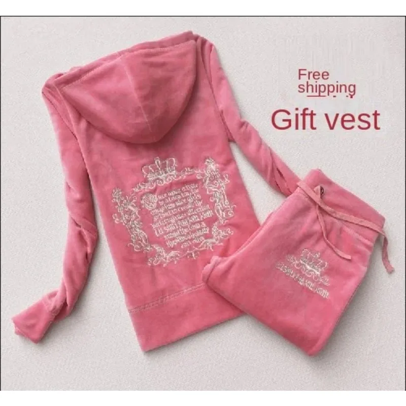 JC Tracksuit Women Velvet Wome - đánh giá và giá Embroidery Uniform