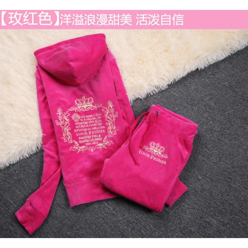 JC Tracksuit Women Velvet Wome - đánh giá và giá Embroidery Uniform