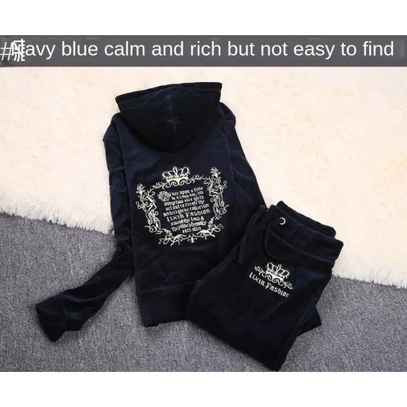JC Tracksuit Women Velvet Wome - đánh giá và giá Embroidery Uniform