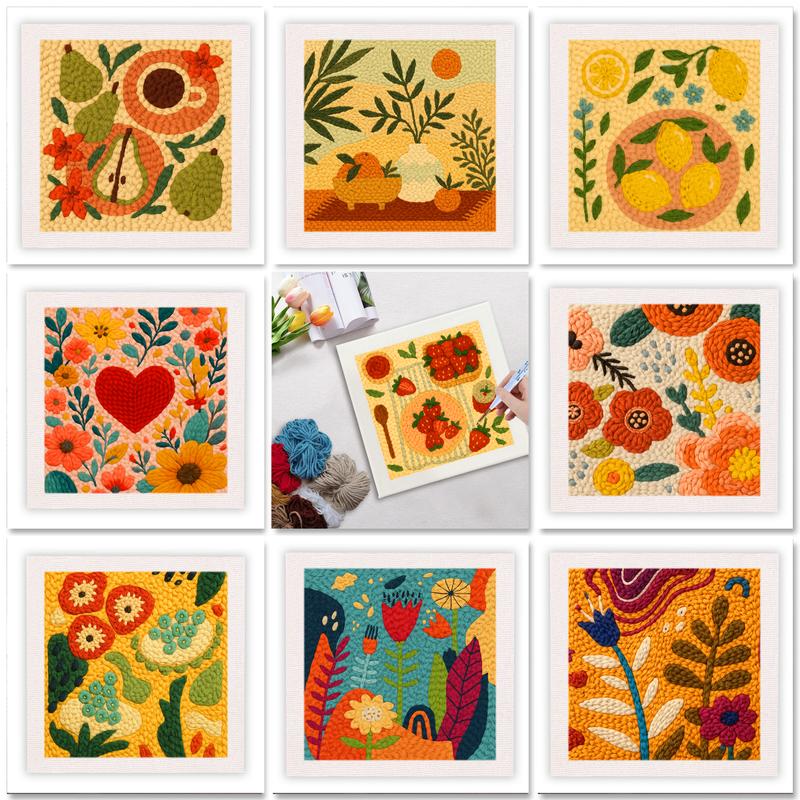 GATYZTORY Punch Needle Starter - đánh giá và giá Embroidery Ideas For Bags