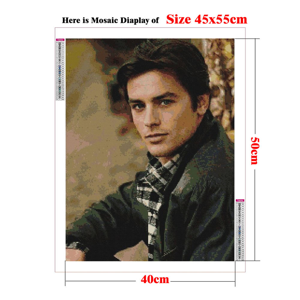 Europe's Most Handsome Man 5d  - đánh giá và giá Embroidery Icon