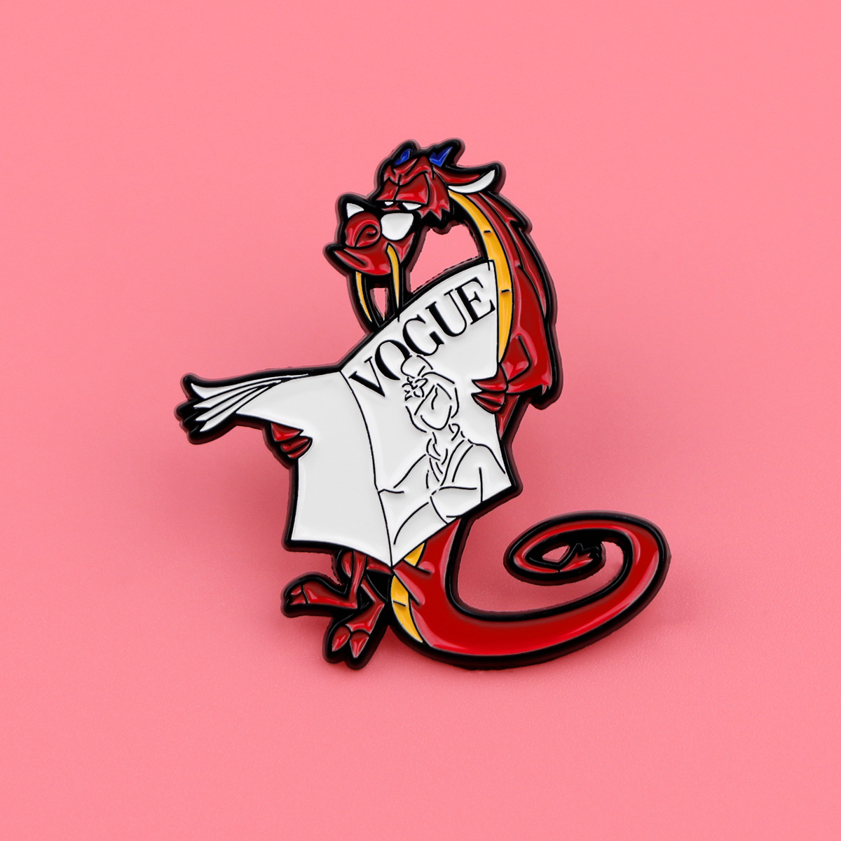 Fashion Alloy Brooch Enamel Pi - đánh giá và giá Embroidery Icon