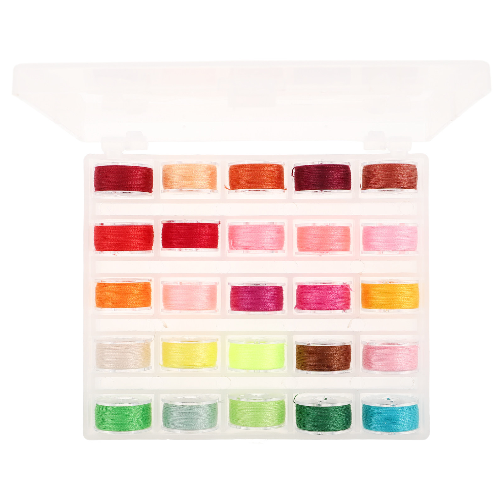 25 Pcs Bobbins and Sewing Thre - đánh giá và giá Embroidery Threads