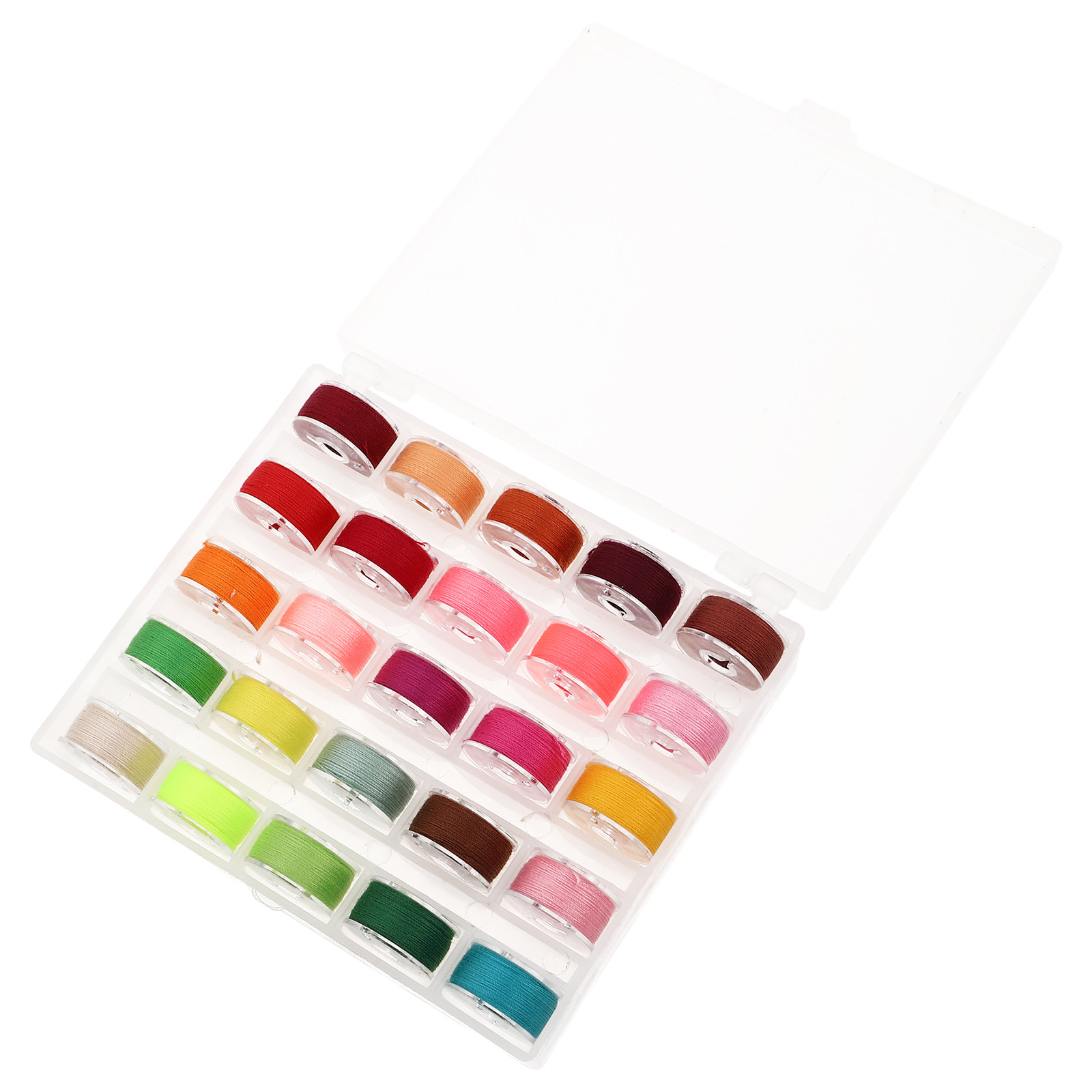 25 Pcs Bobbins and Sewing Thre - đánh giá và giá Embroidery Threads
