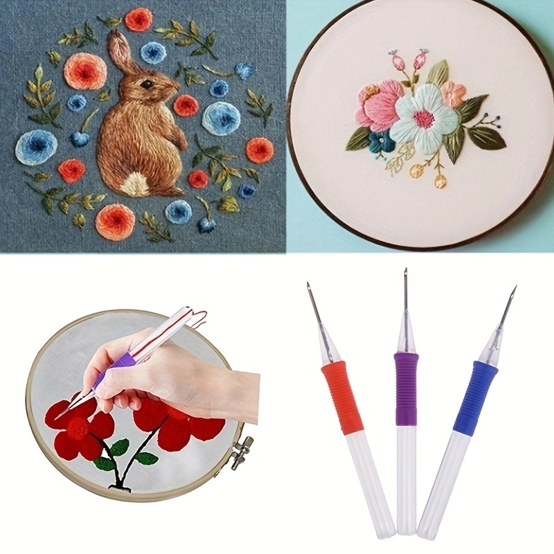 Cross Stitch Pen DIY Embroider - đánh giá và giá Punch Needle Handle