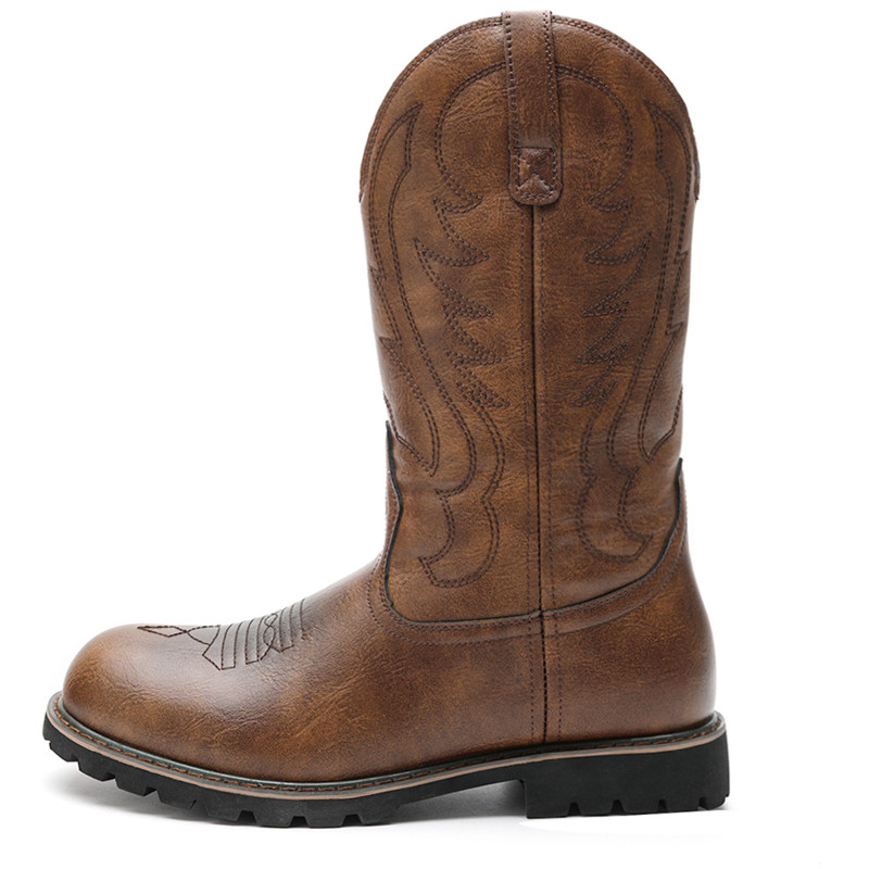 Large Size 48 Men's Boots Clas - đánh giá và giá Embroidery On Leather