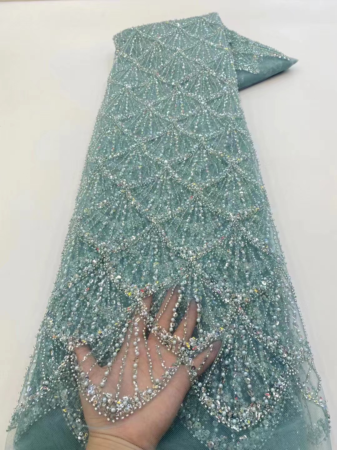 African Tulle Lace Fabric 2026 - đánh giá và giá Embroidery Net Fabric