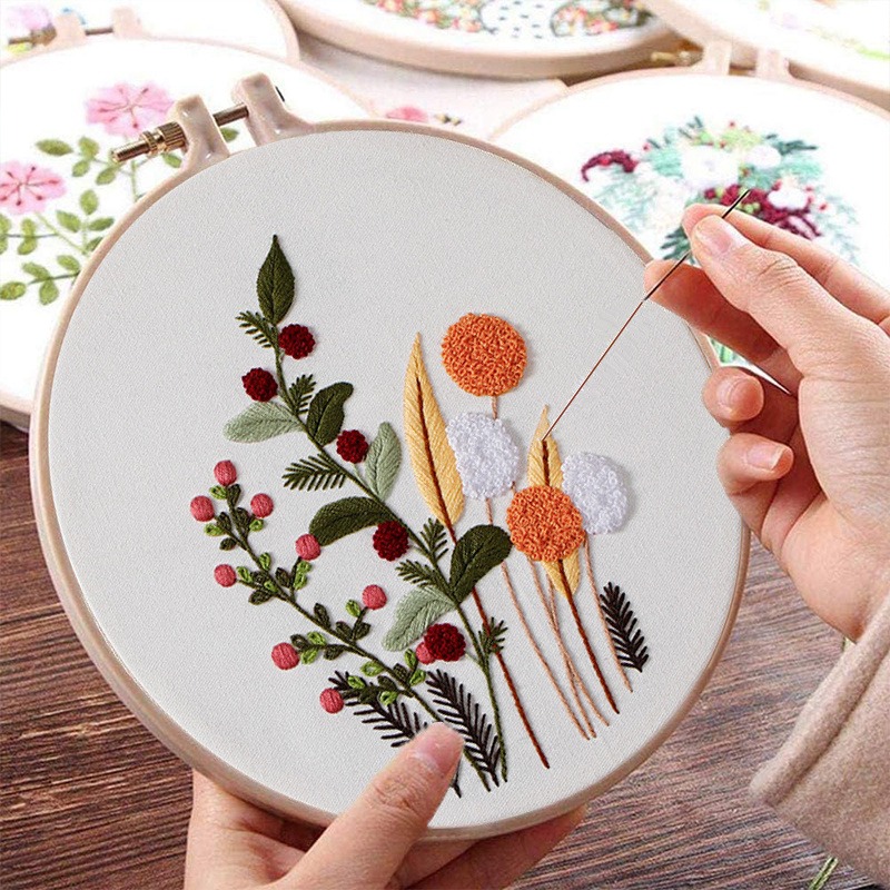 3D Floral Plant Pattern, Embro - đánh giá và giá Embroidery Lovers