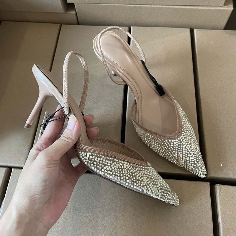 Autumn Luxury Women Dress Pump - đánh giá và giá Embroidery Beads