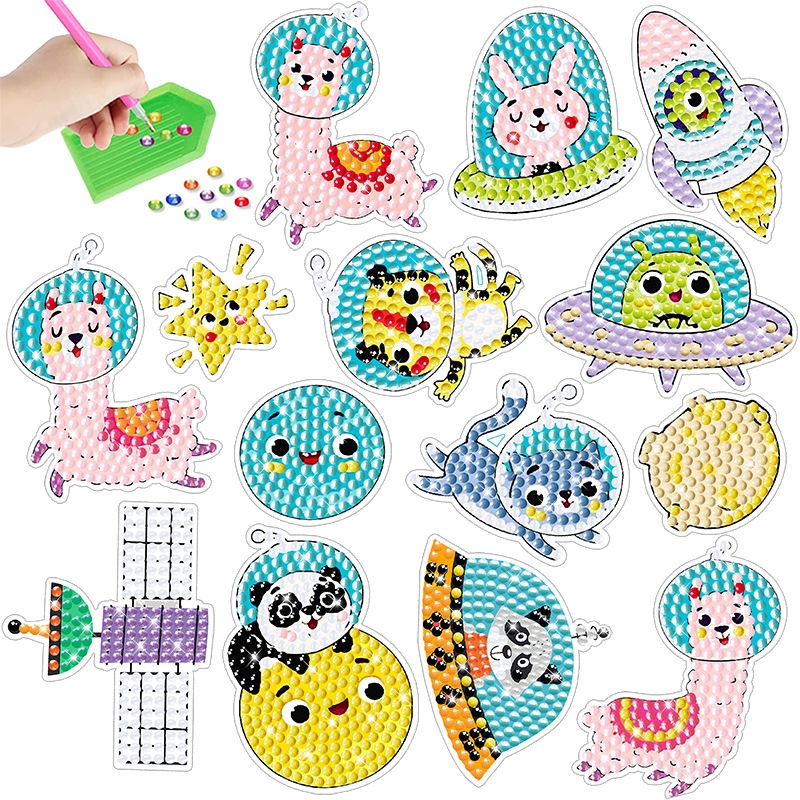 Cartoon Dinosaur Diamond Paint - đánh giá và giá Embroidery Ideas For Bags