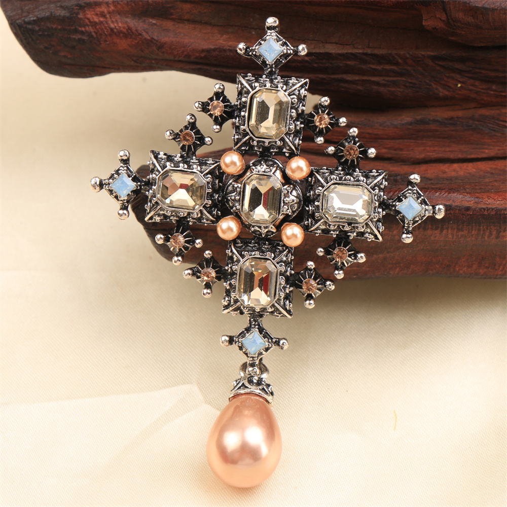 Baroque Luxury Beautiful Cross - đánh giá và giá Embroidery Icon
