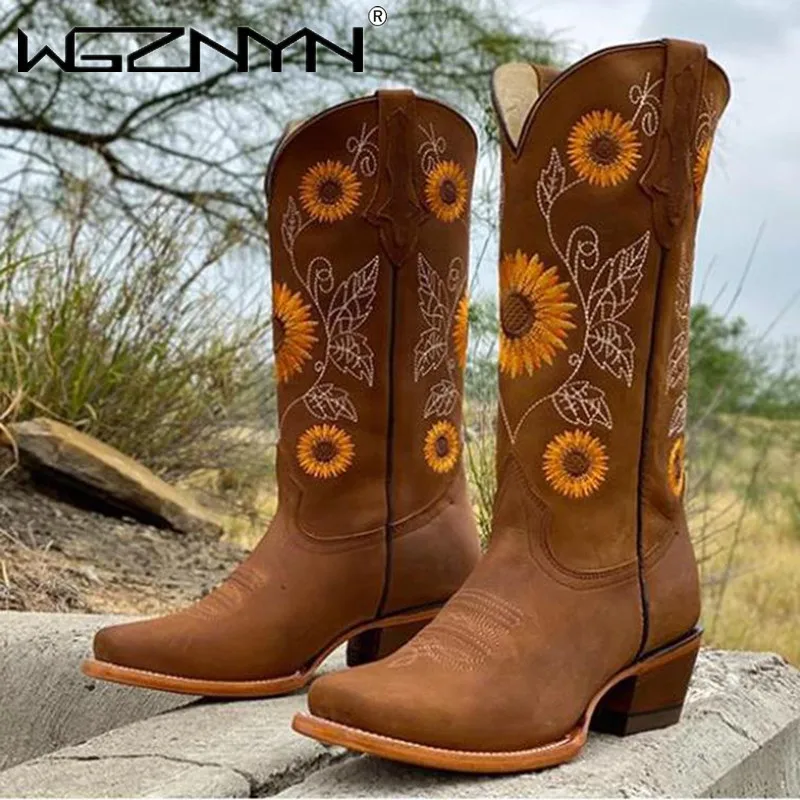 Designer Women Coffee Brown Em - đánh giá và giá Embroidery On Leather