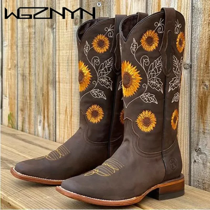 Designer Women Coffee Brown Em - đánh giá và giá Embroidery On Leather