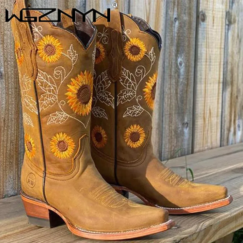 Designer Women Coffee Brown Em - đánh giá và giá Embroidery On Leather