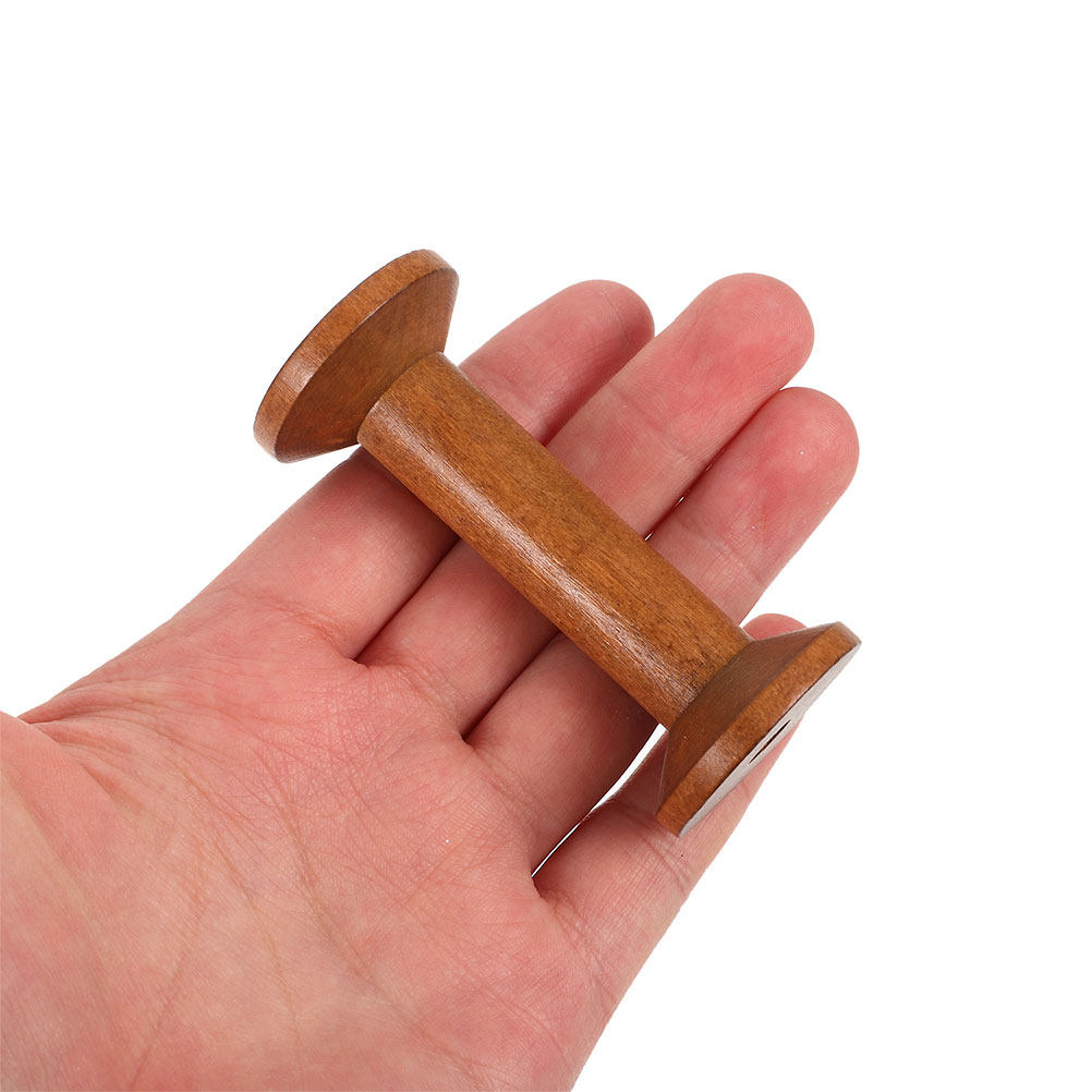 7Pcs Wooden Thread Spools Vint - đánh giá và giá Embroidery Threads