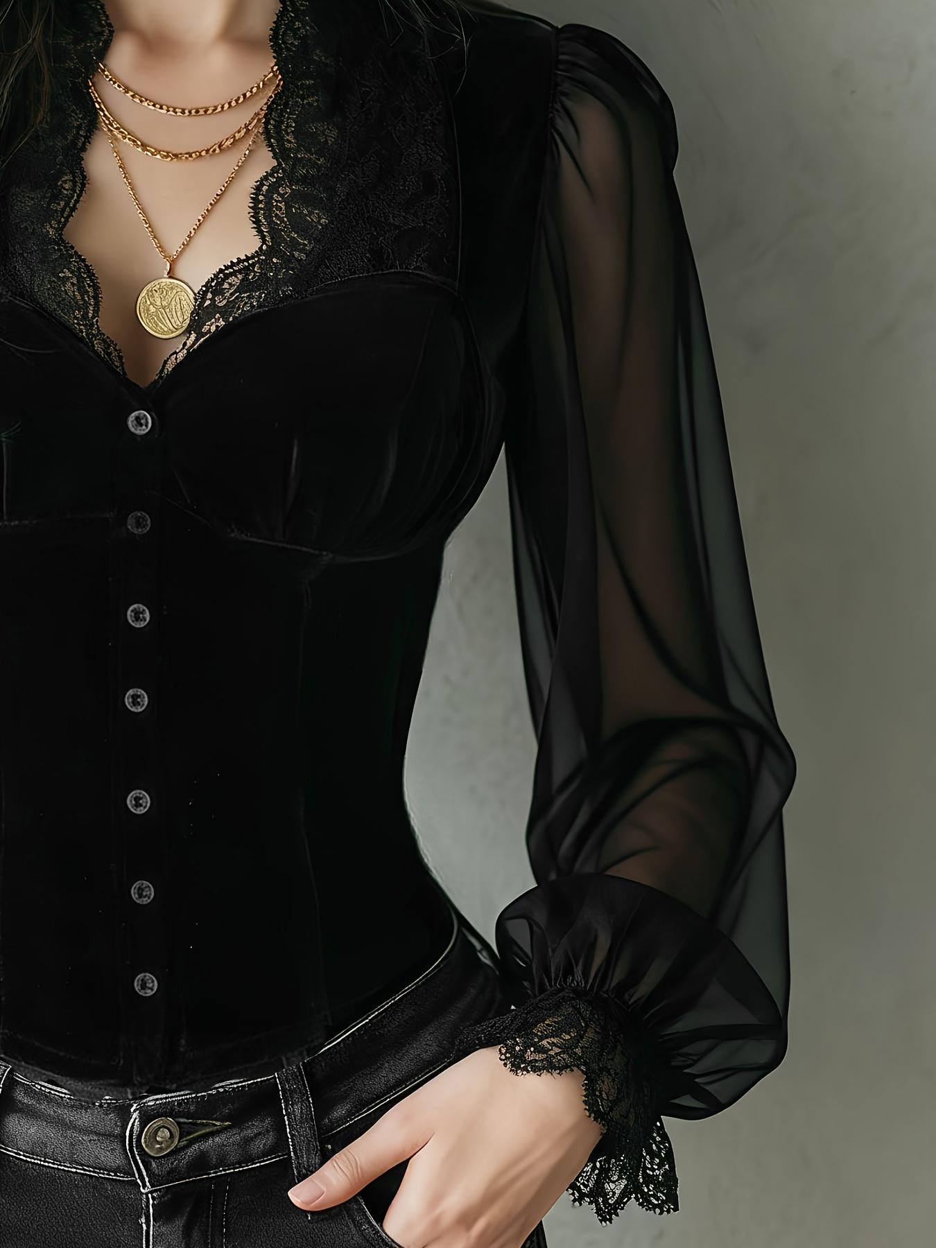 Ladies Solid Color Lace Trim F - đánh giá và giá Embroidery Online