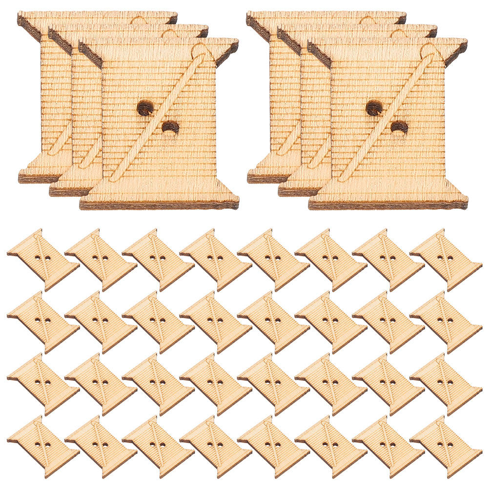 100Pcs Wooden Embroidery Floss - đánh giá và giá Embroidery Threads