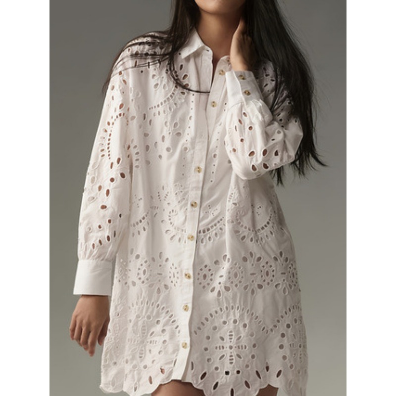 Women Solid Eyelet Embroidery  - đánh giá và giá Embroidery Eyelet
