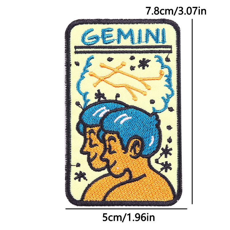 Zodiac Constellation Iron On P - đánh giá và giá Embroidery Ideas For Bags