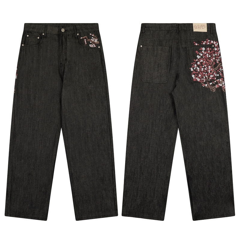 Sakura Embroidery Straight Leg - đánh giá và giá Embroidery Jeans Sakura