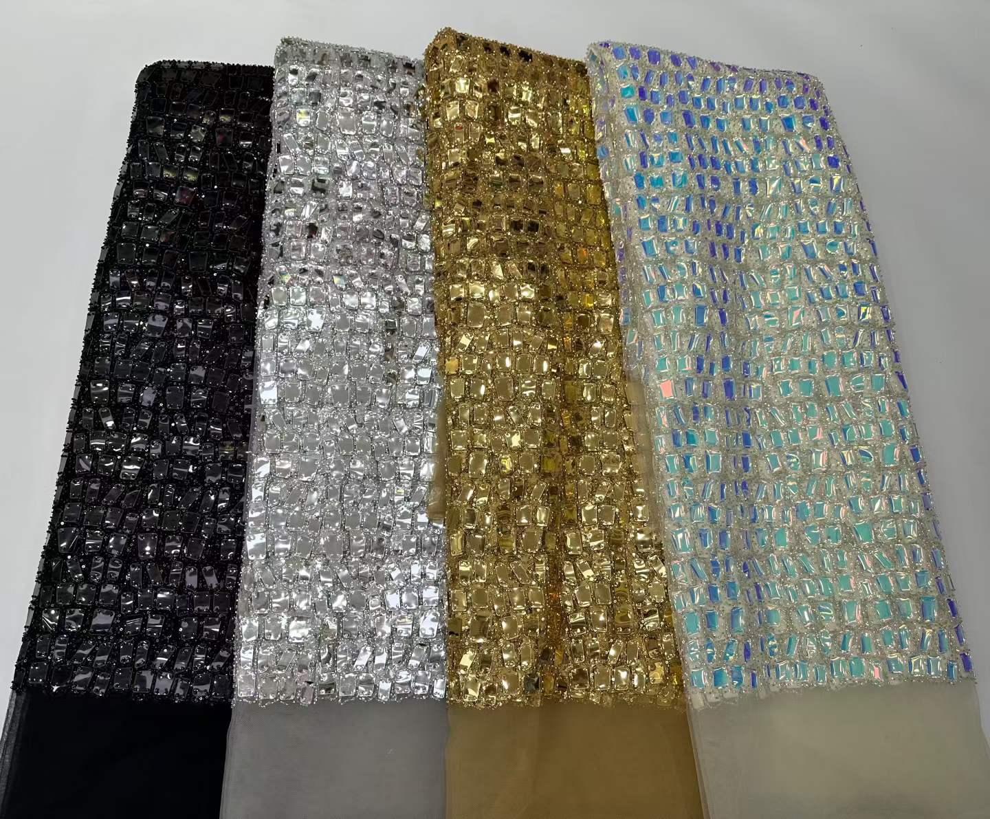 5 Yards New Arrival Hot Sale A - đánh giá và giá Embroidery Net Fabric
