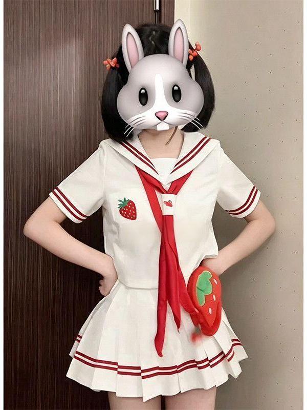 2026 Anime JK Uniform Strawber - đánh giá và giá Embroidery Uniform