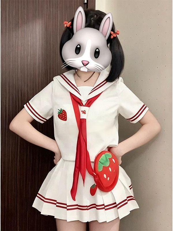 2026 Anime JK Uniform Strawber - đánh giá và giá Embroidery Uniform