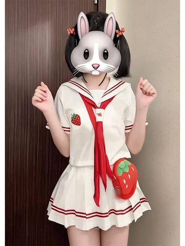 2026 Anime JK Uniform Strawber - đánh giá và giá Embroidery Uniform