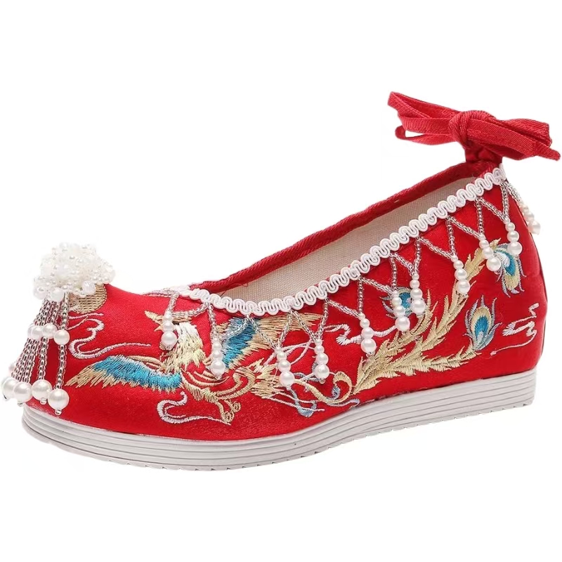 Women New Red Embroidered Wedd - đánh giá và giá Embroidery Beads