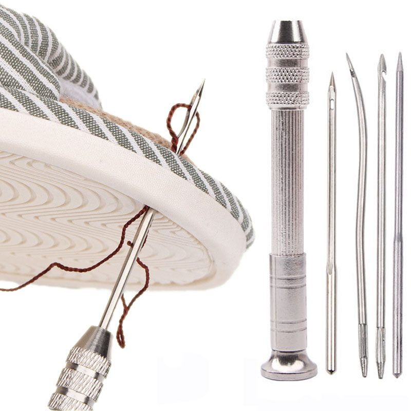 Leather Sewing Awl Set Replace - đánh giá và giá Punch Needle Handle