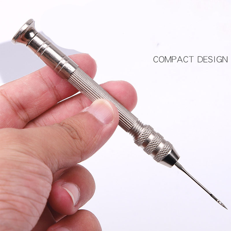 Leather Sewing Awl Set Replace - đánh giá và giá Punch Needle Handle