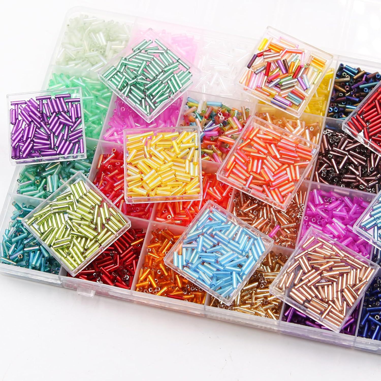 About 6720Pcs/Box 7mm 28 Color - đánh giá và giá Embroidery Beads
