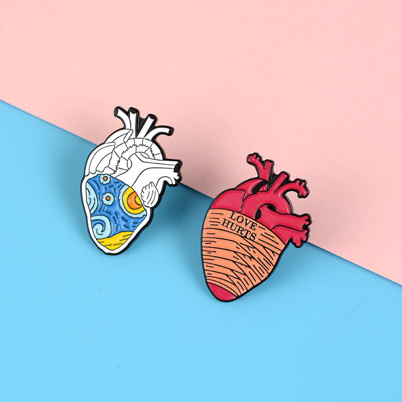Heart Organ Series Brooch Medi - đánh giá và giá Embroidery Quilting