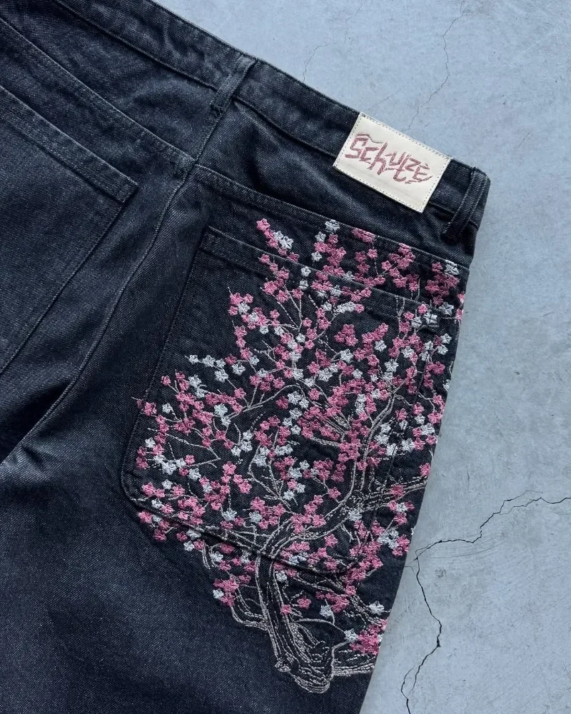 Sakura Pocket Embroidery Fashi - đánh giá và giá Embroidery Jeans Sakura