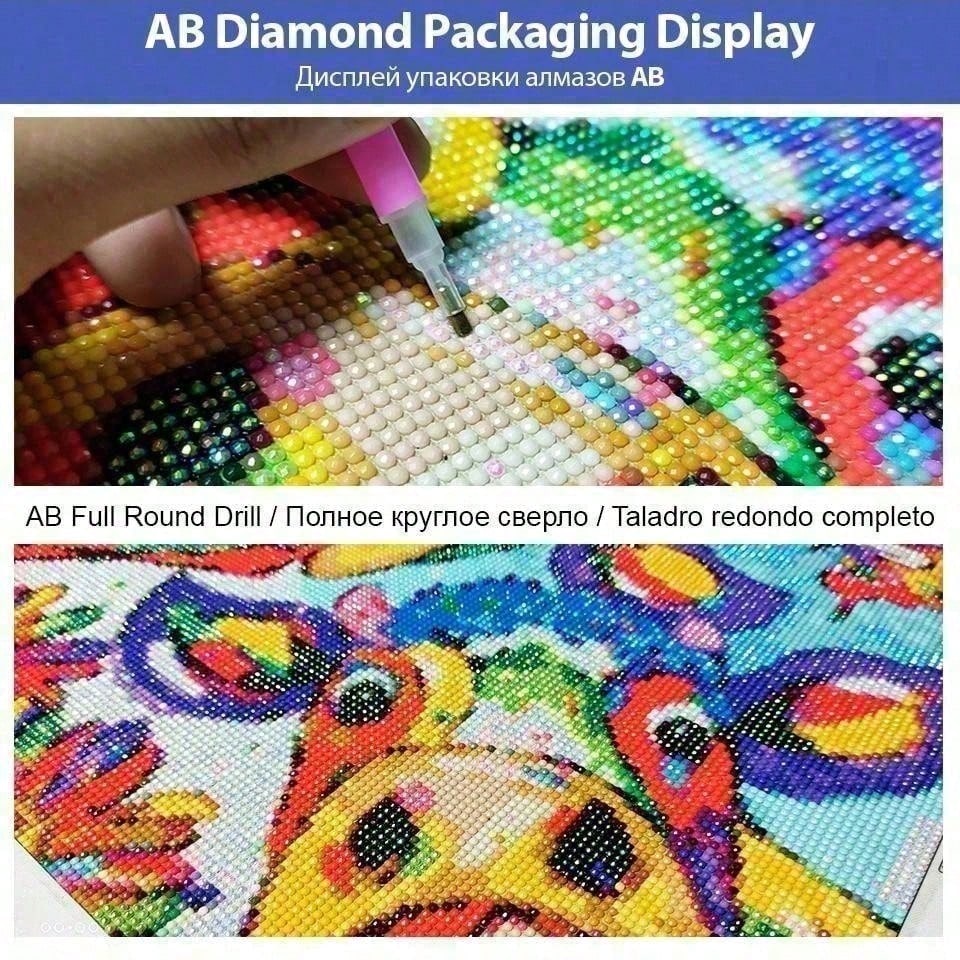 1 piece - Potdemiel-5D-DIY - F - đánh giá và giá Embroidery Lovers