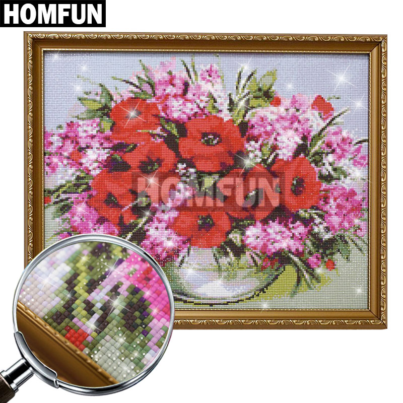HOMFUN 5D Họa Tiết Kim Cương Đ - đánh giá và giá Embroidery Cross Stitch Patterns